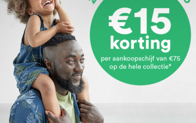 15€ korting per 75€