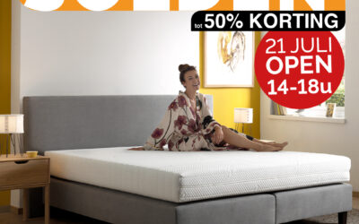 Sleepworld open 21 juli